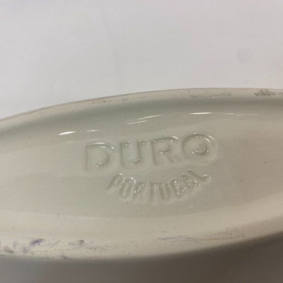 Duro Feito A Mao Fish Anchovies Sardines Dish. (10" X 3" X 2") - Picture 4 of 6